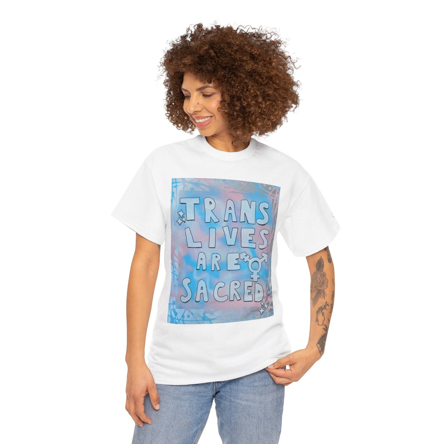 Trans Lives Are Sacred Tee